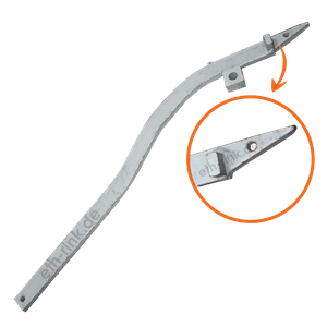 Hebel - GT124 - für Handbremse