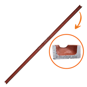 Kratbodenleiste - universell - ungebohrt - 6m