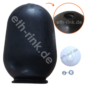 Ersatzteilkomplex 6,3/160 - Pflug B201 - für Druckspeicher 6,3l