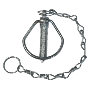 Klappstecker mit Kette - für Unterlenker-Fanghakenprofil Kat. 2