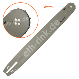 Führungsschiene - Kettensäge - Sägekettenblatt