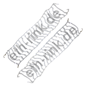 Schneeketten - für Reifen 22x8,00-10/23x8,5-12 - Satz