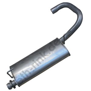 Auspuff - M26 - Augangsrohr ohne Flansch - für Abgasanlage nach oben