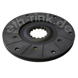 Bremsscheibe - MTS 50/80 - 180mm - gerillt - GENIETET - UA - neu