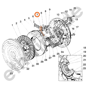 Finger - MTS - für Kupplungsautomat - Nachbau