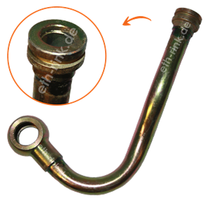 Druckrohr - Zetor - Ölpumpe