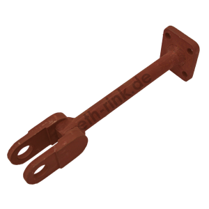 Gabel/ Halter - Zetor - für Lenkzylinder - vollständig - lang