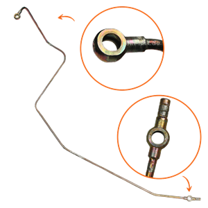Verbindungsrohr - Zetor - für Getriebe