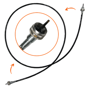 Biegsame Welle - Zetor