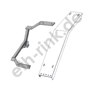 Halter - ZT 323 - für Kotflügel - vorn - rechts