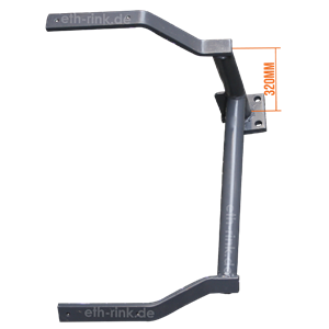 Halter - ZT 303 - für Kotflügel - vorn - links