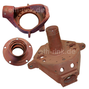 Achskörper - M25 - für Vorderachse - 3-teilig - Allrad