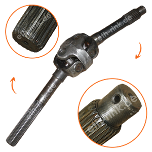 Doppelgelenkwelle - T174-2 - reg. Tausch